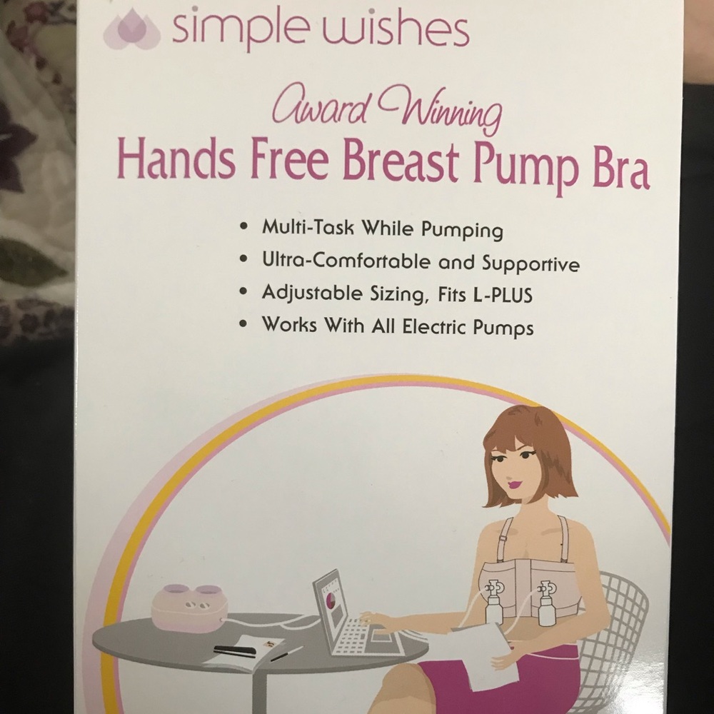 NWT Simple wishes pump bra 🤱🏽fits L to Plus!